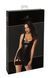 Платье Noir Handmade F344 Powerwetlook dress with garter - M