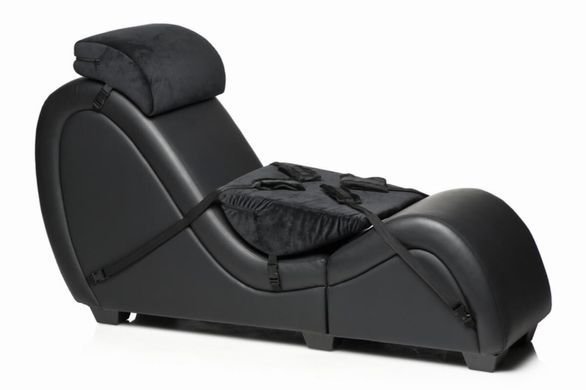 Секс-кресло с подушками Master Series Kinky Sex Lounge with Cushions - Black