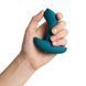 Анальная пробка Fun Factory Bootie Vibe Bottle Green