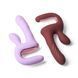 Смарт-пульсатор Magic Motion Magic Duet Bordeaux, 10 режимів пульсацій, 10 режимів вибрації