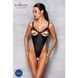 Боди из экокожи Passion CELINE BODY XXL/XXXL, black, с доступом, открытый