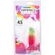 Фалоімітатор Doc Johnson Crystal Jellies - 4.5 Inch Classic Dong - Rainbow