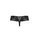 Трусики Passion Exclusive ABLA THONG L/XL, black