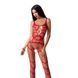 Бодістокінг Passion BS058 red, комбінезон, дуже повітряний