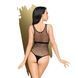 Боди Penthouse Enjoy The Moment XL Black, крупная сетка, плотная вставка под грудью