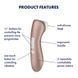 Вакуумний кліторальний стимулятор Satisfyer Pro 2+ Vibration з вібрацією
