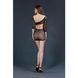 Мини-платье Moonlight Model 07 XS-L Black, глубокое декольте, открытая спинка