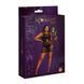 Сукня-бодістокінг Moonlight Plus Model 01 XL-XXXL Black, міні, без рукавів