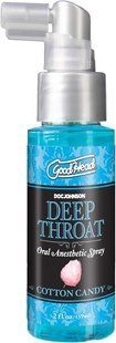 Спрей для минета Doc Johnson GoodHead DeepThroat Spray &ndash; Cotton Candy 59 мл для глубокого минета