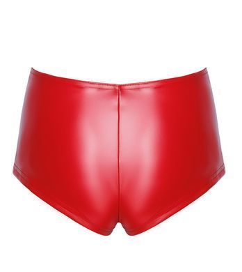 Шорты Noir Handmade F356 Red powerwetlook shorts - XL