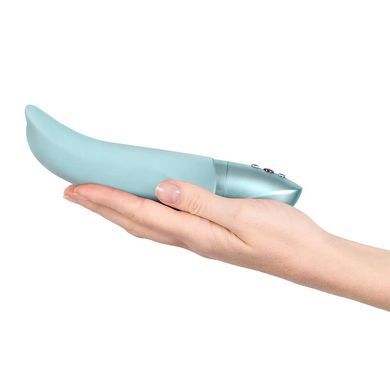 Вибратор для точки G Fun Factory Diva Dolphin Ice Blue, 10 режимов работы, на батарейках