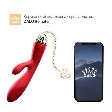 Смартвибратор-кролик Zalo &mdash; Rosalie Bright Red