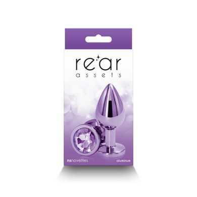 Анальная пробка NS Novelties Rear Assets - Medium - Purple