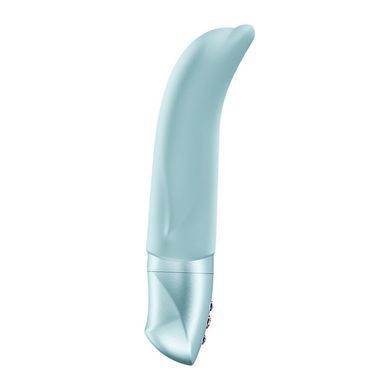 Вибратор для точки G Fun Factory Diva Dolphin Ice Blue, 10 режимов работы, на батарейках