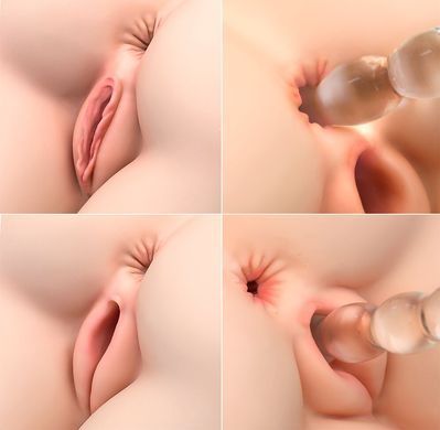 Мастурбатор Naked Factory TRISHA B TYPE, выраженные половые губы, вагина + анус, очень реалистичный