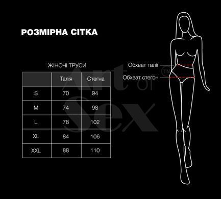 Женские трусики Art of Sex - Love Красные размер M