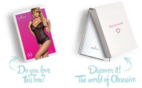 Сетчатое боди на косточках Obsessive Amanta teddy XXL, черное, с доступом