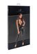 Комбинезон Noir Handmade F298 Libido, M, под латекс, кружевной верх, чокер, съемные бусы, доступ