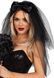 Фата невесты Leg Avenue Tiered bridal veil O/S Black