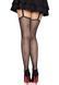 Панчохи Leg Avenue Daisy Dot Fishnet Stockings One Size Black