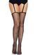 Панчохи Leg Avenue Daisy Dot Fishnet Stockings One Size Black