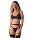 Комплект Obsessive Euridia 3-pcs set XL/2XL