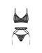 Комплект Obsessive Euridia 3-pcs set XL/2XL