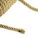 Веревка для шибари LOCKINK SEVANDA Shibari Pratice Rope, золотистая, 8 м, нейлон+хлопок