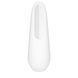 Вакуумный клиторальный стимулятор Satisfyer Curvy 1+ White с управлением через интернет