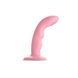 Насадка для страпона с двойной точечной пульсацией Strap-On-Me TAPPING DILDO WAVE &ndash; CORAL PINK, М