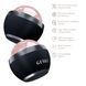 Кульковий масажер з рожевим кварцом GESKE SmartAppGuided Rose Quartz Depuffing Sphere 7in1 black
