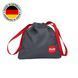 Сумка для секс-игрушек Fun Factory TOYBAG, S, серая, кисет, 14x14 см