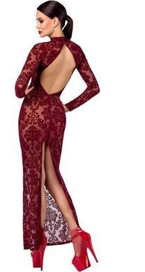 Сукня Noir Handmade F383 Kink Royal gown/long dress L