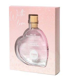 Массажное масло EXSENS With Love Cotton Candy 50мл разогревающее, без сахара, съедобное