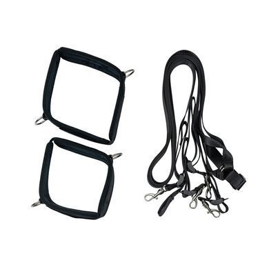 Растяжка на кровать Punishment - 5-Piece Bed Restraint Kit &ndash; Black
