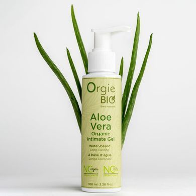 Лубрикант на водній основі Orgie &ndash; Bio Aloe Vera Intimate Gel (100 мл), екстракт алое вера