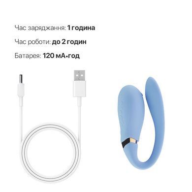 Смартвибратор для пар Zalo &mdash; Fanfan Royal Blue