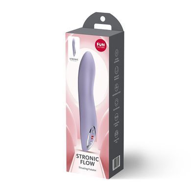 Пульсатор Fun Factory Stronic Flow Light Violet, 8 режимов работы, перезаряжаемый