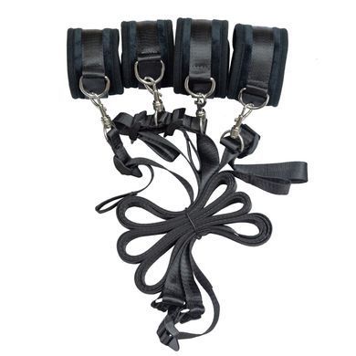 Растяжка на кровать Punishment - 5-Piece Bed Restraint Kit &ndash; Black