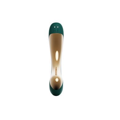 Вибратор-пульсатор с вакуумной насадкой Zalo &ndash; Talis G-Spot PulseWave Vibrator Turquoise Green