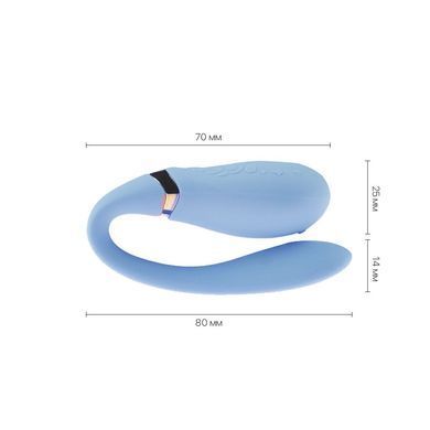 Смартвибратор для пар Zalo &mdash; Fanfan Royal Blue