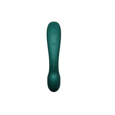 Вибратор-пульсатор с вакуумной насадкой Zalo &ndash; Talis G-Spot PulseWave Vibrator Turquoise Green