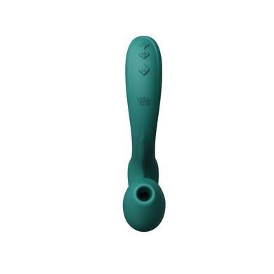 Вибратор-пульсатор с вакуумной насадкой Zalo &ndash; Talis G-Spot PulseWave Vibrator Turquoise Green