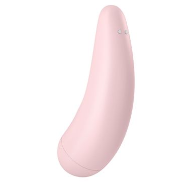 Вакуумний кліторальний стимулятор Satisfyer Curvy 2+ Pink з керуванням через інтернет