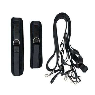 Растяжка на кровать Punishment - 5-Piece Bed Restraint Kit &ndash; Black