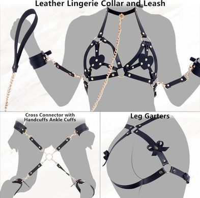 БДСМ-набір LOCKINK YEAHWOW Forced Nadu pose correction set