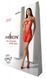 Ажурное мини-платье на тонких бретелях Passion BS096 One Size, red, плетение на груди