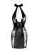 Платье Noir Handmade F238 Short tulle dress with powerwetlook inserts, S
