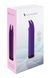 Вибратор S Pleasures Bullets Amethyst, фиолетовый, с двумя отростками, 10 режимов, диаметр 2,8 см