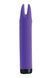 Вибратор S Pleasures Bullets Amethyst, фиолетовый, с двумя отростками, 10 режимов, диаметр 2,8 см